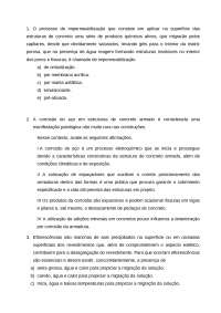 Patologias em Concreto: Impermeabilização, Corrosão e Fissuras