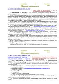 Compilado de Legislação Especial - edital PRF 2021