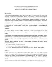 Investigacion sobre la electricidad