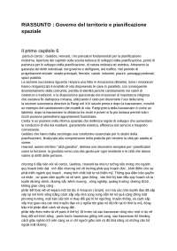 RIASSUNTO _ Governo del territorio e pianificazione spaziale