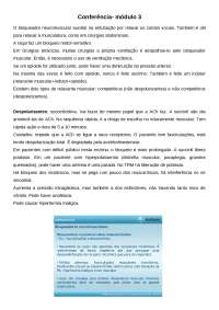 Bloqueadores Neuromusculares em Cirurgias: Succinilcolina vs. Não Despolarizantes