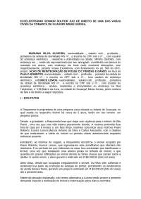 AÇÃO DE REINTEGRAÇÃO DE POSSE C/C PERDAS E DANOS