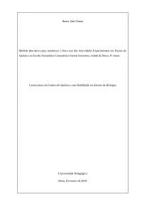 Monografia  de química