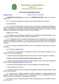 lei 5.081 de odontologia