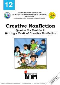 Writing a Draft of Creative Nonfiction: A Guide for High School Students