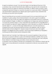 la petite Madeleine - Marcel Proust