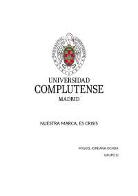 Nuestra marca, es crisis