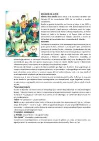 Biografía de Alberto Rivas Bonilla y Resumen de 'Andanzas y Malandanzas'