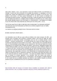Dissertation Sur Le Malade Imaginaire Docsity
