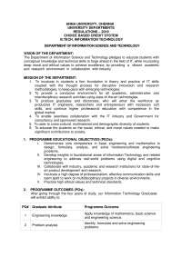 Btech information technology and electronic - Docsity