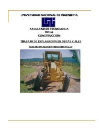Listadoi de los equipos en obras viales