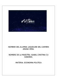 Relación entre Economía Política y otras Disciplinas