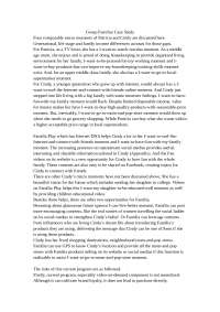 Group Familia Case Study