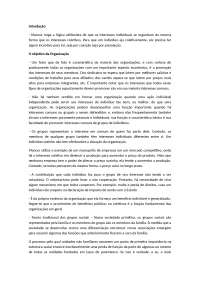 Fichamento - A lógica da ação coletiva - Mancur Olson