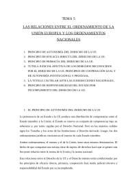 Tema 5 derecho de la UE - Docsity
