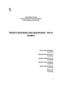 PROJETO MULTIDISCIPLINAR lV