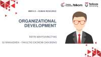 ORGANIZATIONAL DEVELOPMENT IN HUMAN RESOURCE