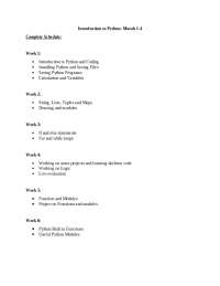 The most important summary on Python and its uses - Docsity