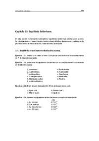 Problemas equilibrio ácido base