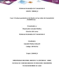 Sistemas avanzados de transmicion II