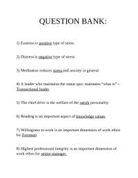 Ethos in management studies