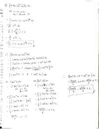 Integral Calculus sample