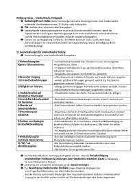 Nieke - interkulturelle Pädagogik - Abitur NRW 2021
