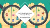 Higienização das mãos e técnica de calçar luva estéril
