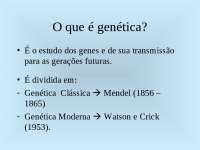 introducao a genetica