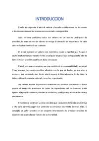 Valores Vigentes en el Adulto Maduro