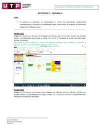 Ejercicios de Simulación con Arena: Modelos 1201-1212