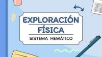 EXPLORACIÓN FISICA DEL SISTEMA HEMATICO