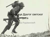 Posledice Drugog svetskog rata