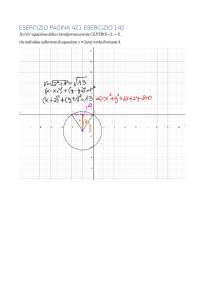 ESERCIZI CIRCONFERENZA - Docsity