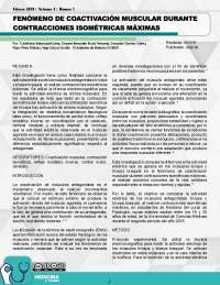 electromiografia coactivacion muscular fisiologia