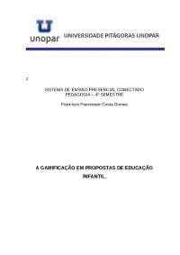Gamificação na Educação Infantil: Uma Abordagem Prática para o Ensino-Aprendizagem