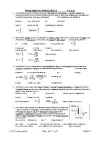 Problemario de fluidos
