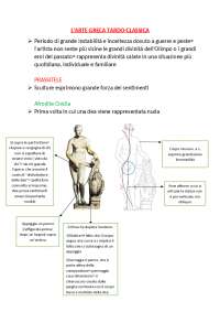 Schema arte tardo-classica ( Cricco Di Teodoro)