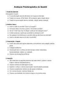 AVALIAÇÃO DE QUADRIL