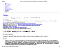 CORRIENTES PSICOPEDAGOGICAS