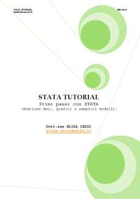 Tutorial su Stata in pdf