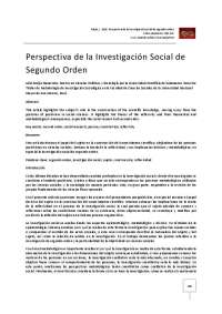 Sociología: Papel Reflexivo del Sujeto en Construcción Social