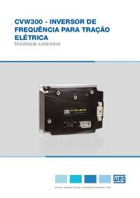 CVW300 - INVERSOR DE FREQUÊNCIA para tração elétrica