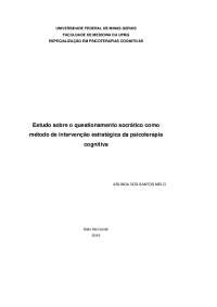 questionamento socratico