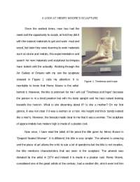 Exploring the Meaning and Symbolism of Henry Moore's 'Draped Seated Woman' Sculpture