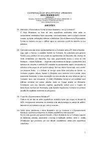 TEORIA E HISTÓRIA DA ARQUITETURA E URBANISMO III