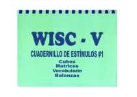 Cuadernillo estímulos WISC 5
