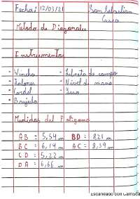 Ejercicios de diagonales