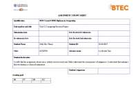 Assignment 2 of Computing Research Project_1639 for IoT | Assignments ...