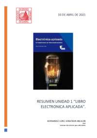 resumen de libro de electrónica